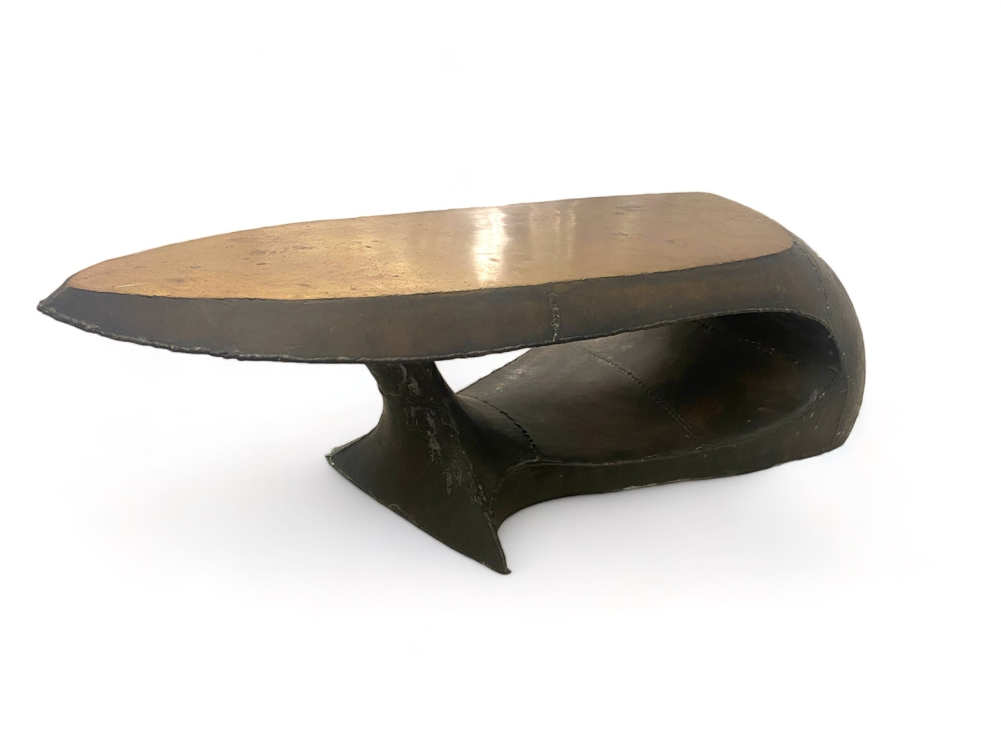 Hand Forged Brass Coffee Table