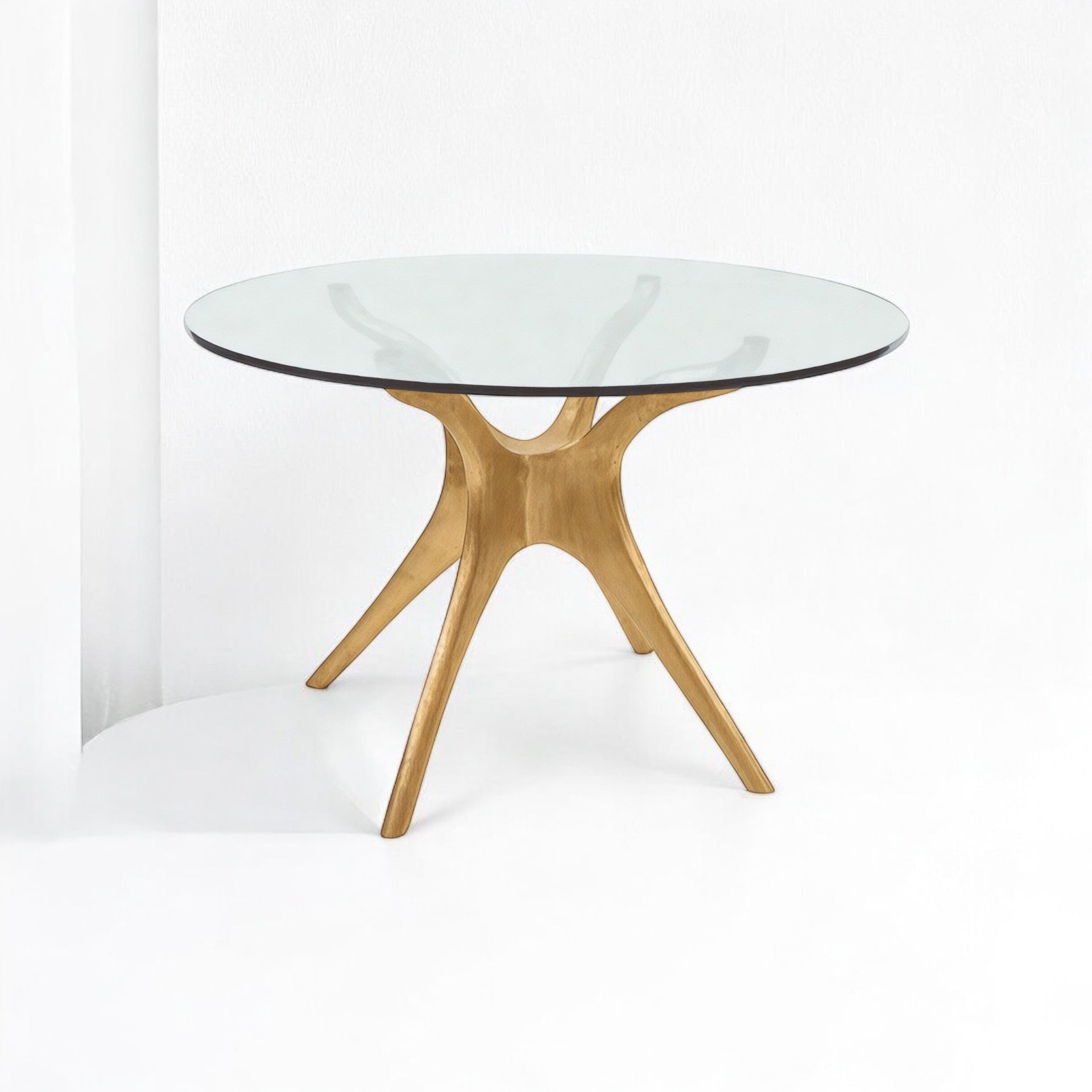 Oko Brass Round Table