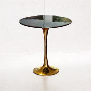 LUCA Brass Base Side Table - BAEI DESIGN ATELIER