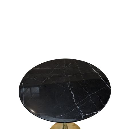 LUCA Brass Base Side Table - BAEI DESIGN ATELIER