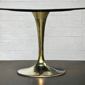 Eero Saarinen Brass Pedestal Base Table - BAEI DESIN ATELIER 