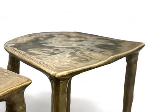 Oscar Brass Bar Stool - Manhattan Label