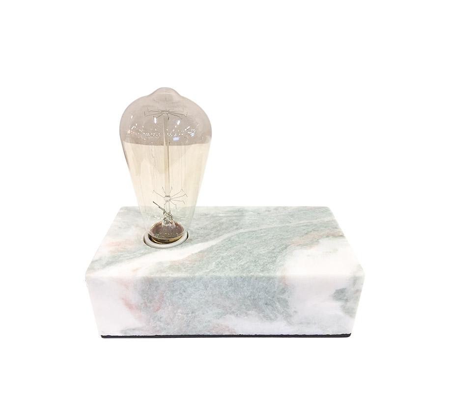 Boks Light Marble Table Lamp - BAEI Design Atelier