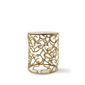 Celtic Brass Accent Table - BAEI Design Atelier