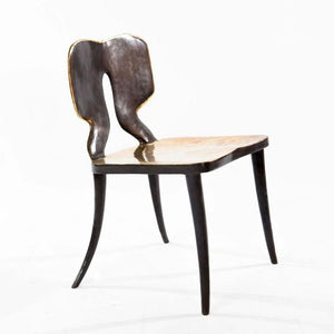 modern bronze chair