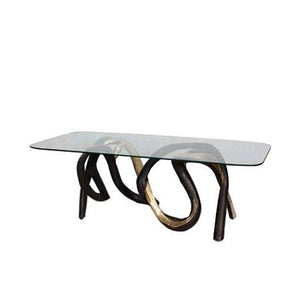 Vargas Hand Forged Brass Table - BAEI DESIGN ATELIER