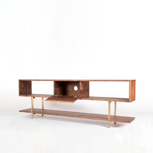 Vida Low Bookshelf - Manhattan Label