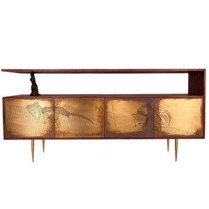 Lombok Credenza with Shelf.